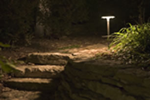 low voltage path and step lighting